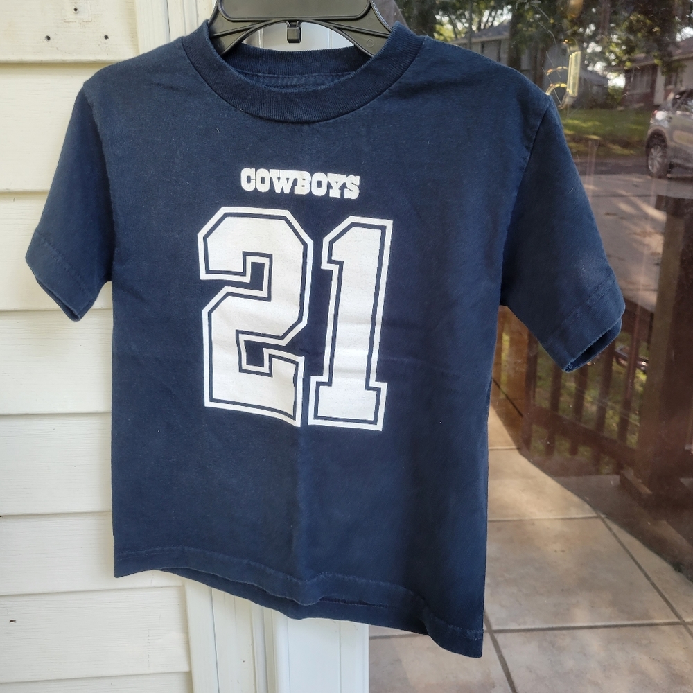 Elliott Dallas Cowboys Boys Navy Blue T-Shirt